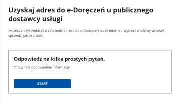 Adres do e-doręczeń do 10 grudnia 2023 r.