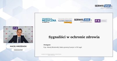 Sygnaliści w ochronie zdrowia