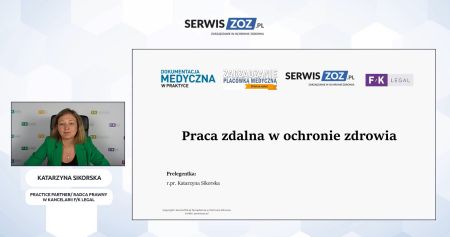 Praca zdalna w ochronie zdrowia